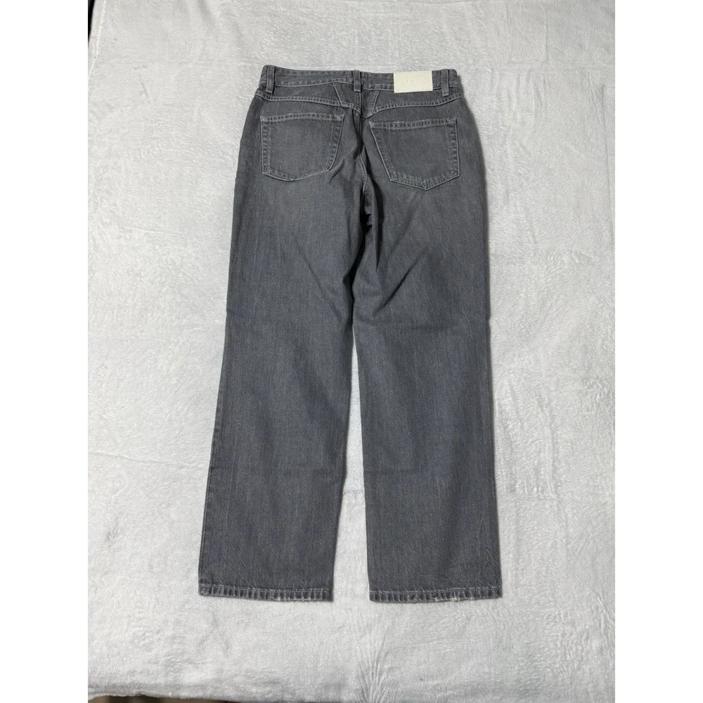 Closed Jeans Women 29 Gray‎ Medium Wash High Rise Relaxed Italian 29x27